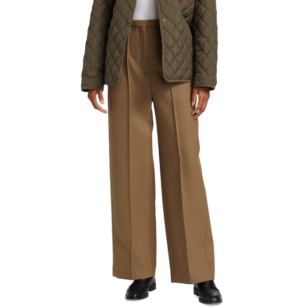 SOLD - Raey Chocolate Brown Wool Dress Pants